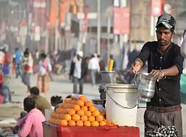 Free download Fruit Juice Vendor Ripe -  free photo or picture to be edited with GIMP online image editor