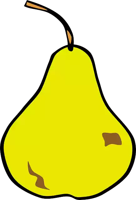 Free download Fruit Pears Yellow - Free vector graphic on Pixabay free illustration to be edited with GIMP free online image editor