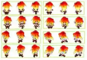 Free download  Fuera Walking Sprites free photo or picture to be edited with GIMP online image editor