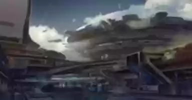 Free download Futuristic Docking Station - Concept Art free photo or picture to be edited with GIMP online image editor