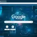 Futuristic HUD Display  screen for extension Chrome web store in OffiDocs Chromium