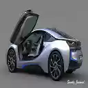 Futuristic i8 Car HD Theme  screen for extension Chrome web store in OffiDocs Chromium