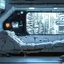 Futuristic Sci Fi Sleeping Quarters  screen for extension Chrome web store in OffiDocs Chromium