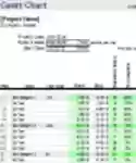 간트 차트 템플릿 무료 다운로드 Microsoft Word, Excel 또는 Powerpoint 템플릿은 온라인 LibreOffice 또는 온라인 OpenOffice Desktop을 사용하여 편집할 수 있습니다.