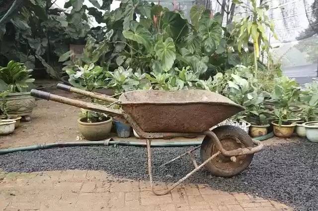 Free download Garden Wheelbarrow Farming -  free photo or picture to be edited with GIMP online image editor