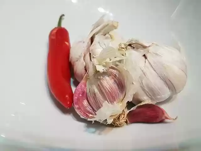Free download Garlic Chilli And Food -  free free photo or picture to be edited with GIMP online image editor
