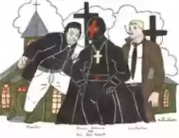 Free download Garth Ennis Preacher Crossover With The Demon Warrior Aka Paul Dale Roberts And John Constantine free photo or picture to be edited with GIMP online image editor