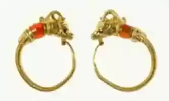 Free download Gazelle-head earrings free photo or picture to be edited with GIMP online image editor