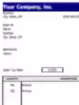 Téléchargement gratuit du modèle de facture générale 1 modèle DOC, XLS ou PPT gratuit à éditer avec LibreOffice en ligne ou OpenOffice Desktop en ligne