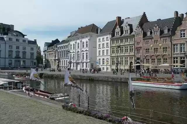 Free download Gent Ghent Kraanlei -  free photo or picture to be edited with GIMP online image editor
