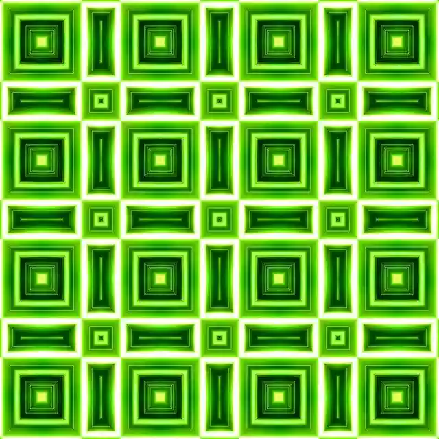 Free download Geometric Pattern Green -  free illustration to be edited with GIMP free online image editor