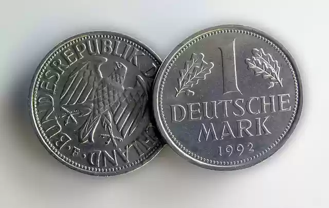 Бесплатно скачать немецкую марку деньги монета деньги монеты бесплатное изображение для редактирования в GIMP бесплатный онлайн-редактор изображений