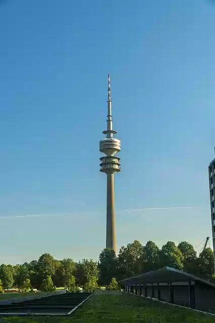 Free download Germany Munich Olympic Tower -  free photo or picture to be edited with GIMP online image editor