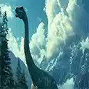 Giant Brachiosaurus Dinosaur Interface In Movie M4ufree  screen for extension Chrome web store in OffiDocs Chromium