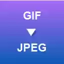 GIF to JPEG Converter  screen for extension Chrome web store in OffiDocs Chromium