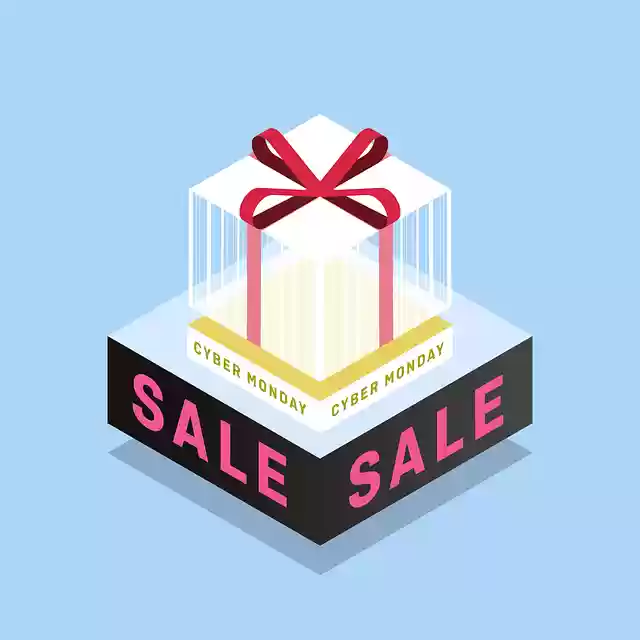 Free download Gift Vector Sale 3D - Free vector graphic on Pixabay free illustration to be edited with GIMP free online image editor