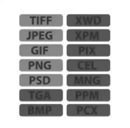 Formaty plików Gimp