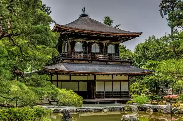 Free download ginkaku ji temple kyoto japan asia free picture to be edited with GIMP free online image editor