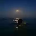 Girl and night sea wallpaper  screen for extension Chrome web store in OffiDocs Chromium