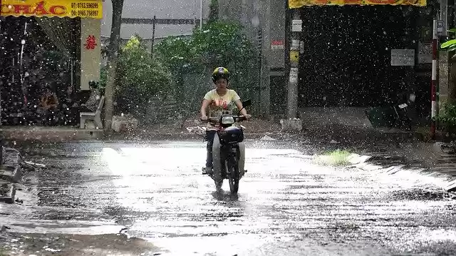 Free download Girl Road Raining -  free free photo or picture to be edited with GIMP online image editor