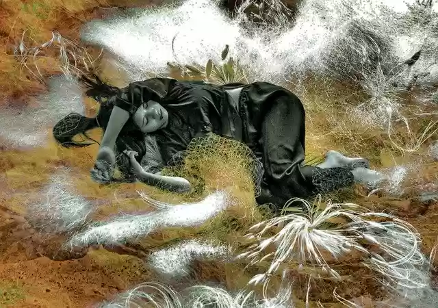 Free download Girl Sleep Relaxation -  free illustration to be edited with GIMP free online image editor