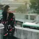 Girl standing on the roof  screen for extension Chrome web store in OffiDocs Chromium