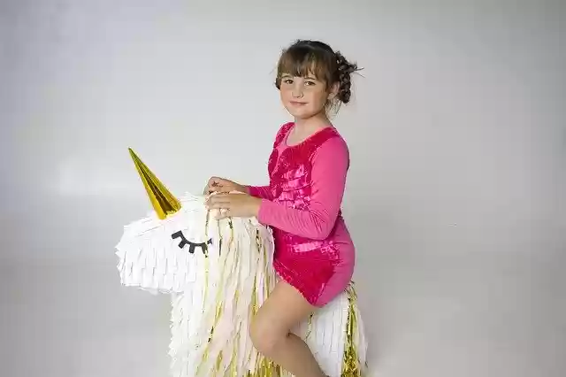 Free download Girl Unicorn Kids -  free photo or picture to be edited with GIMP online image editor