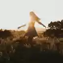 Girl walking around  screen for extension Chrome web store in OffiDocs Chromium