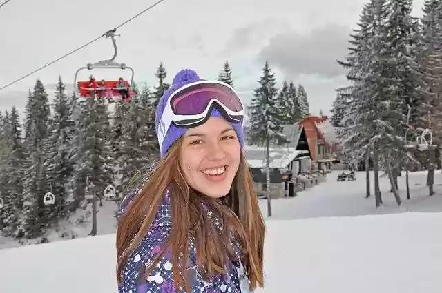 Free download Girl Winter -  free photo or picture to be edited with GIMP online image editor