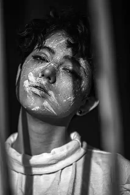 Free download girl woman dark face sad free picture to be edited with GIMP free online image editor