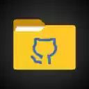 GitFolders  screen for extension Chrome web store in OffiDocs Chromium
