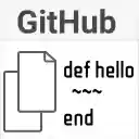 githubEasyLinesCopy  screen for extension Chrome web store in OffiDocs Chromium