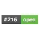 GitHub Issue Badges  screen for extension Chrome web store in OffiDocs Chromium