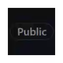 GitHub PublicBadge Remover  screen for extension Chrome web store in OffiDocs Chromium