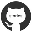 Github Stories  screen for extension Chrome web store in OffiDocs Chromium