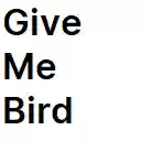 Give Me Bird  screen for extension Chrome web store in OffiDocs Chromium