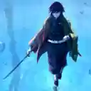 Giyu Tomioka Demon Slayer Gameograf  screen for extension Chrome web store in OffiDocs Chromium