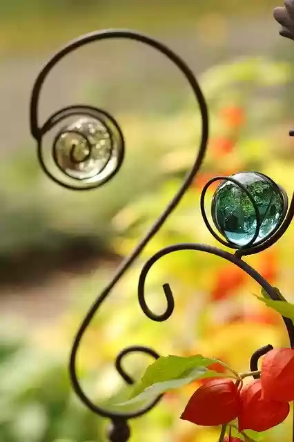 Free download Glass Ball Garden -  free photo or picture to be edited with GIMP online image editor