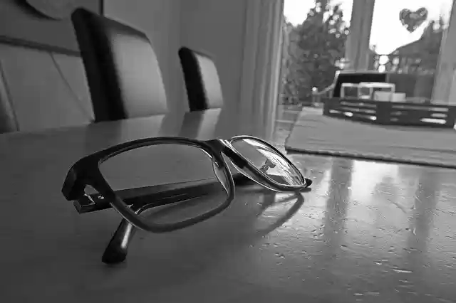 Free download Glasses Black White -  free photo or picture to be edited with GIMP online image editor