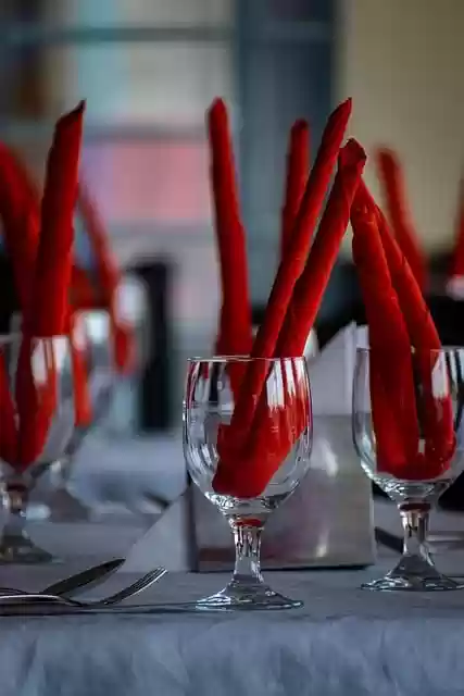 Free download glass napkin table party free picture to be edited with GIMP free online image editor