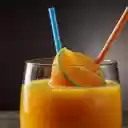 Glass of orange juice and two straws  screen for extension Chrome web store in OffiDocs Chromium