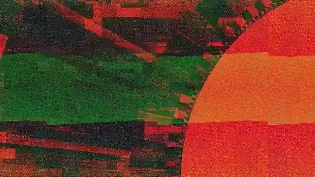Free download Glitch Noise Pixel -  free illustration to be edited with GIMP free online image editor