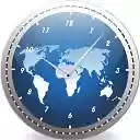 Global Clock  screen for extension Chrome web store in OffiDocs Chromium