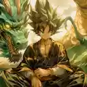 Goku and Shenron Live Wallpaper  screen for extension Chrome web store in OffiDocs Chromium