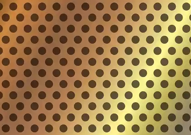 Free download Gold Background Dots -  free illustration to be edited with GIMP free online image editor