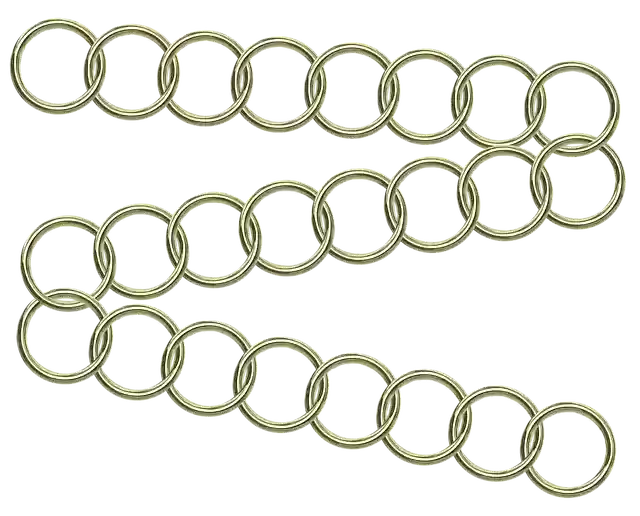 Free download Gold Chain Link -  free illustration to be edited with GIMP free online image editor