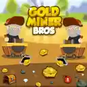Gold Miner Bros Game  screen for extension Chrome web store in OffiDocs Chromium