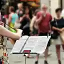 Good music on the street  screen for extension Chrome web store in OffiDocs Chromium