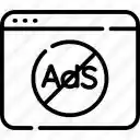 Google Ads Hider  screen for extension Chrome web store in OffiDocs Chromium