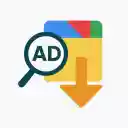 Google Ads Transparency Data Exporter  screen for extension Chrome web store in OffiDocs Chromium